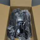 WALI Dual Monitor Stand for 17-32 inch Computer Screens, Dual Monitor Arms for 2 Monitors Holds up to 22 lbs, Height Adjustable Gas Spring Dual Monitors Mount, VESA 75x75/100x100mm (GSMP002N), Black