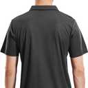 Haimont Men's Polo Shirts with Pocket Short Sleeve Quick Dry Moisture Wicking Golf Shirts Business Casual Work Polos (XX-Large)