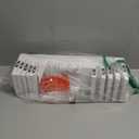 SRIWATANA Floating Shelves for Wall, Wall Shelves for Bathroom, Bedroom, Living Room, Kitchen, Office, Wood Shelves for Home Decor Set of 5 (Washed White)