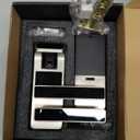 Harfo Smart Door Lock, Heavy Duty 5 in 1 Keyless Entry Door Lock, Full App Control Digital Keypad Lock, Reversible Handle with Fingerprints and Passcodes for Family/Office/Apartment (Satin Nickel)