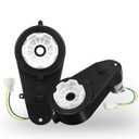 2Pcs 24V Replacement Parts for Kids Ride On Toy Car, 24V 40000RPM Gear Box for Kids Electric Ride On Toy Car, 24V RS555 40000RPM Ride On Toy Car Conversion High Speed Drive Engine Motor Gearbox