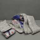 24" 4 Pack Industrial Strength Cotton Dry Dust Mop Head Floor Dust Mop Refill Hardwood Floor Duster Broom Dry Floor Cleaning for Hardwood Ceramic Marble Tile, Fits 24 Inch Frame