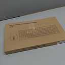 Wireless Keyboard and Mouse Combo, EDJO 2.4G Full-Sized Ergonomic Computer Keyboard with Wrist Rest and 3 Level DPI Adjustable Wireless Mouse for Windows, Mac OS Desktop/Laptop/PC (Black)