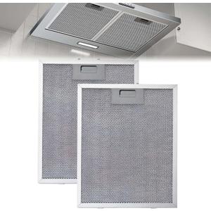 2PCS Range Hood Filter Replacement 12-5/9" x 10-1/5" Compatible with Most Kitchen Ventilation Systems