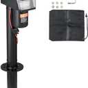 VEVOR Gato de lengeta elctrico, capacidad de 3500 libras, gato elctrico de remolque de 9.84 a 33.85 pulgadas con cubierta impermeable para RV, caballo, remolques utilitarios