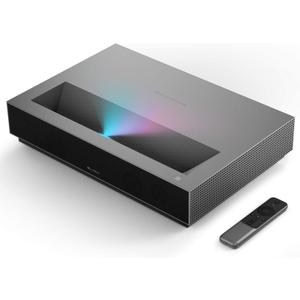 WEMAX Nova 4K UHD Ultra Short Throw Projector, 150" ALPD Laser TV with Smart Android TV, HDR10 Home Theater, Dolby Audio DTS-HD, UST Projector for Movie, WiFi Bluetooth, Built in Google Assistant