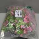 Lvydec Wisteria Artificial Flowers Garland, 4 Pcs Total 28.8ft Artificial Wisteria Vine Silk Hanging Flower for Home Garden Outdoor Ceremony Wedding Arch Floral Decor (Pink)