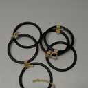 2 Pack Snake Climbing Rings for Ball Python Playground Climbing Toys for Corn Snake Enrichment Toys Snake Enrichment Climbing Rings Black