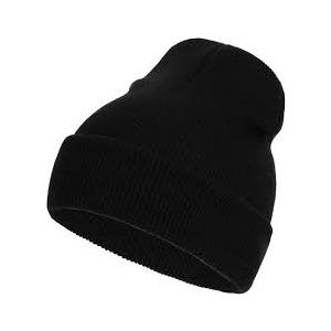 DIVINA VITAE Knitted Beanie Hat for Men and Women, Winter Skull Cap Cuffed Winter Hats Soft Thick Warm Stretchy Knit Caps (One Size, White)