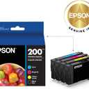 EPSON 200 DURABrite Ultra Ink Standard Capacity Black & Color Cartridge Combo Pack (T200120-BCS) Works with WorkForce WF-2520, 2530, 2540, Expression XP-200, 300, 310, 400, 410