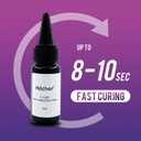V Light Hair Extensions Glue, Hair Extensions Glue for V Light System Kit Use Only(20g/2 Pack)