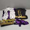 Spooktacular Creations Halloween King Costume for Men, Purple Majestic King Costume Men for Halloween Dress Up Cosplay Party (Medium)