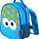 Skip Hop x Sesame Street Toddler Backpack with Safety Harness, Ages 1+, Cookie Monster