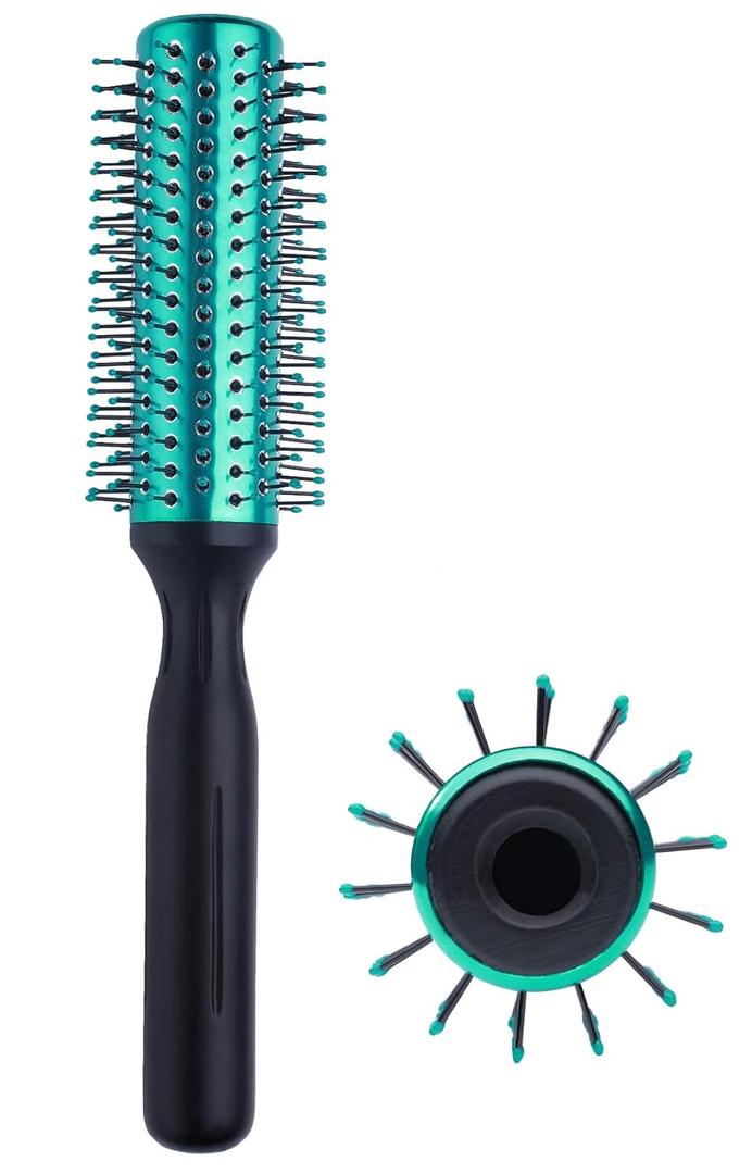 PERFEHAIR Round Hair Brush Blow Drying Curling HairBrush with Nylon Bristles