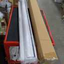 Persilux Blackout Cordless Zebra Blinds for Windows (34" W x 64" H, White) with Upgraded Cassette Room Darkening Dual Layers Sheer Shades Thermal Insulated Window Roller Blinds for Home