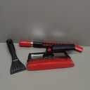 COFIT Car Snow Brush with Ice Scraper and Squeegee 3 in 1, 39" Extendable Cleaning Kit Long Handle, Windshield Snow Removal Tool Scratch Free for SUV Truck RV Window Roof Exterior Wash Supplies, Red