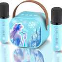 Frozen Toys for Girl Gift Kids Karaoke Machine Toys Princess Toys 3 4 5 6 7 8 9 10 Year Old Girl Birthday Gifts Kids Toys,Mini Microphone,Girl Toys Age 4-5, 4 Year Old Girl Birthday Gifts