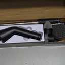 Leebein Electric Spin Scrubber, Cordless Cleaning Brush for Bathroom Shower Tub, IPX7 Waterproof Power Scrubber with 7 Brush Heads, Extendable Long Handle and 2 Speeds Scrubber for Bathtub Floor (Black)