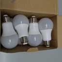 Brightever A19 LED Light Bulbs, 100 Watt Equivalent e26 dimmable led Bulb, Energy Efficient 12W, Soft White 2700K, 1100 Lumens, A19 LED Bulb for Bedroom Living Room Home Office Lamp, 8-Pack