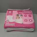 American Kennel Club Female Dog Wrap, Disposable Diapers with Wetness Indicator, Medium, 50 Count (Medium Waist Size 15 - 23 in)