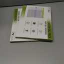 2 x 10pcs Castor Oil Pack Wrap, Medium Transparent Film Castor Oil Pack, 7.9"x5.5", No Irritation, No Leakage, Portable(Oil Not Included) (1 Count (Pack of 10))