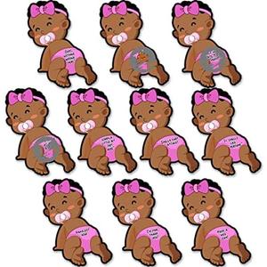 Ggjgrpx 40 Scratch Off Game Cards for Baby Shower, Sweet Girl Poopie, Scratch Off Lottery Tickets, Party Games for Baby Shower, Funny Ice Breaker Game Ideas for Ba