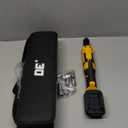 3/8 Inch Cordless Ratchet Wrench for DEWALT 20V Battery, 88Ft-Lbs, 0-400RPM, Electric Wrench Ratchet w/Variable Speed Trigger, Reinforced Head, R&F Switch, 7 Sockets,3/8" to 1/4" Adapter