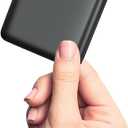 Rrtizan 10000mAh Power Bank for Heated Vest,Gilet and Jacket, Small Compact USB-C Portable Charger, Battery Pack Compatible with Heated Clothing, iPhone, Samsung, Huawei, iPad, Tablets and More