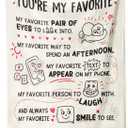 Craftique Girlfriend Gifts, Valentines Day Anniversary Birthday Gifts for Girlfriend Boyfriend- I Love You Blanket for Him Her- Romantic Gift for Him Her Husband Wife Fiance, 6050