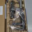 Moen Meena Matte Black One-Handle Single Hole Modern Bathroom Sink Faucet with Optional Deckplate and Drain Assembly, 84794BL