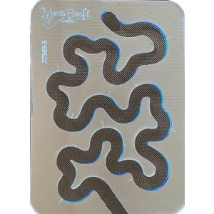 Stipple Quilting Ruler Template Design for Free-Motion Quilting