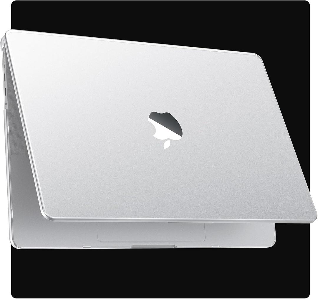 for MacBook Pro 14 inch Case M4 2025 2024-2021 M3 M2 M1 Pro/Max [Same as Bare Device] [Corner Protective] Matte Clear Hard Shell Case Cover Laptop A3401 A3185 A3112 A2992 A2918 A2779 A2442 (Matte Clear)