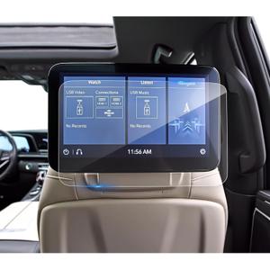 (2Pack) 2021-2025 2026 Escalade Screen Protector for Cadillac Escalade & Escalade IQ Rear-seat 12.6-inch Touch Screen, 9H Tempered Glass 2023 2024 Escalade V Accessories HD Transparent 12.6"