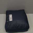 L'AGRATY Weighted Blanket for Adults- Dark Grey, 48"x72", 15lbs, Twin Full Size Heavy Throw Blanket, Cooling, Breathable, Microfiber with Glass Beads, Big, Washable, All-Season