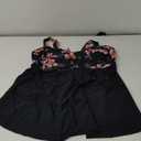 Aqua Eve Plus Tankini Tops for Women Only Swimwear Top Bathing Suits Flowy Swimsuit Top 20W, Pink Flower