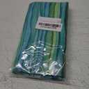 Teal Blue Green Pillow Covers 12X20 Inch Watercolor Aqua Waves Brush Lumbar Pillow Cases Abstract Striped Sea Splash Recgantle Throw Pillows Set of 2 Home Decor for Room Bedroom Bed Cushion Outdoor (Ns-green Stripes)