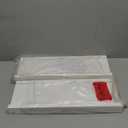 Love-KANKEI Floating Shelves Wall Mounted Set of 2, 17 Inch Rustic Wood Wall Shelves for Storage, Bedroom Living Room Bathroom Kitchen Office and More White