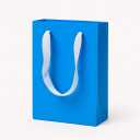 Aosric 30 Pack 6x3x8 Blue Gift Bags  Small Sturdy & Reusable Premium Gift Bags for Jewelry, Perfume, Skincare, Cosmetics, Boutique Gift, Party Favors, Weddings, Birthdays, Christmas and Holidays