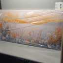 Canvas Oversized Wall Art Decor Wall Art Pictures for Living Room Artwork for Walls Large Coastal Beach Wall Art Prints Canvas Art Wall Decor Vintage Wildflower Wall Art Bedroom Home Decor 29"X58"