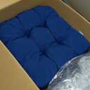 2 Pcs Chaise Lounge Cushions Outdoor, 80 x 26 x 4 Inch Lounge Chair Cushions for Outdoor Furniture - Waterproof Lounge Patio Replacement Cushion, 4In Fade-Resistant ThickPatio Chaise Lounge Cushion