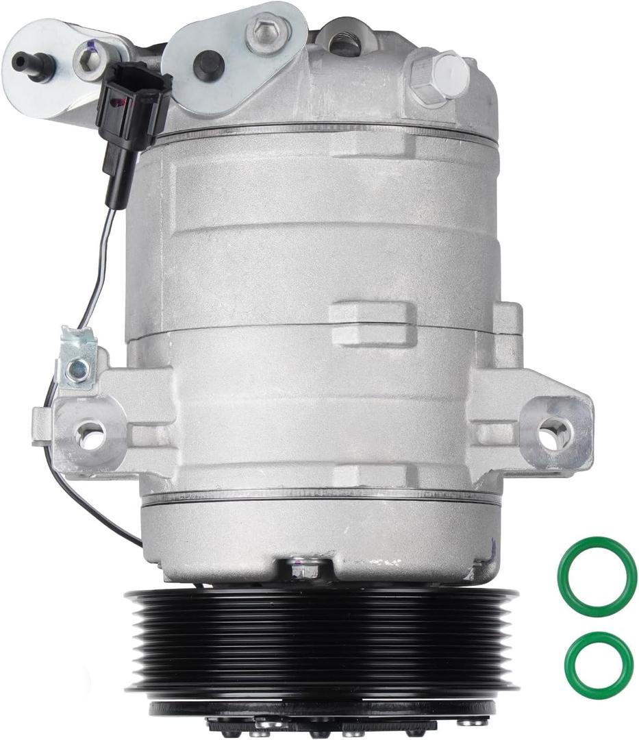 TadaMark Air Conditioner AC Compressor with Clutch Fit for Nissan for Pathfinder 4.0L 2005-2012, for NV1500 & NV2500 4.0L 2012-2021, for NV3500 4.0L 2012-2020, Replace for CO-10865JC