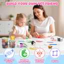 Air Dry Clay Kit for Kids, Modeling Clay for Kids, DIY Model Magic Clay Non-Sticky Soft & Ultra Light with Sculpting Tools, Birthday Christmas Gift for Boys Girls Ages 3 4 5 6 7 8+ (Multicolor)