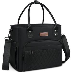 MIYCOO Lunch Bag Lunch Box Women - Leakproof Insulated Lunch Cooler Bag for Men Women - Large Lunch Tote Bags Adults, Black