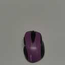 TECKNET Wireless Mouse, 2.4G Ergonomic Optical Mouse, Computer Mouse for Laptop, PC, Computer, Chromebook, Notebook, 6 Buttons, 24 Months Battery Life, 2600 DPI, 5 Adjustment Levels - Purple