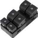 Power Window Master Control Switch Front Driver Side Compatible 2014-2019 for Chevy Silverado 1500 2015-2022 for Chevy Colorado, Power Window Switch 22821792 23129539