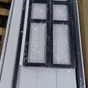 Aquzee Computer Desk with Shelves, 47" W x 23.6" D Gaming Desk with Hutch and Bookshelf, White Study Table for Bedroom Space Saving with 3 Tier Storage Shelf, Home Office Desk for Writing Work