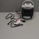 GiveBest Portable Electric Space Heater with Thermostat, 1500W/750W Safe and Quiet Ceramic Heater Fan, Heat Up 200 Square Feet for Office Room Desk Indoor Use, Silver