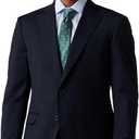 Alton Lane Mercantile Jacket Tailored Fit - Premium Quality Suit Jacket for Men, Stylish and Elegant Formal Suit for Men (38 Short, Navy)