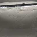 Madison Park Tufted Chenille Cotton Comforter, All Season Bedding Set, Matching Shams, Viola, Damask Off White King/Cal King(104"x92") 3 Piece