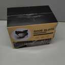 Shoe Slots Organizer 12 Pack - Shoe Stacker,3 Levels Adjustable,Space Savers 50%,Double Layer Holders for Closet (Transparent),Organizador de Zapatos